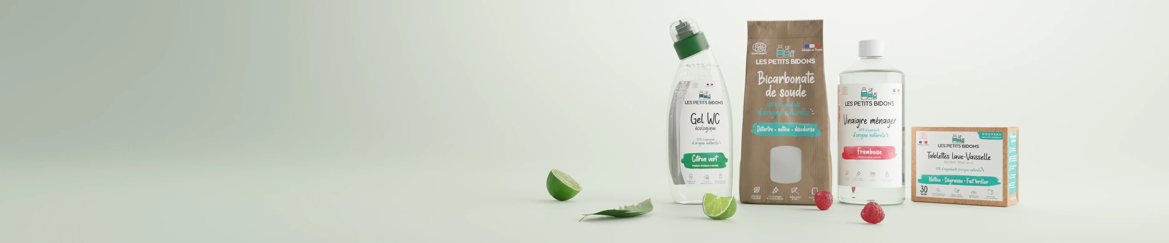 Les Petits Bidons – produits ménagers naturels et écologiques pour toute la maison