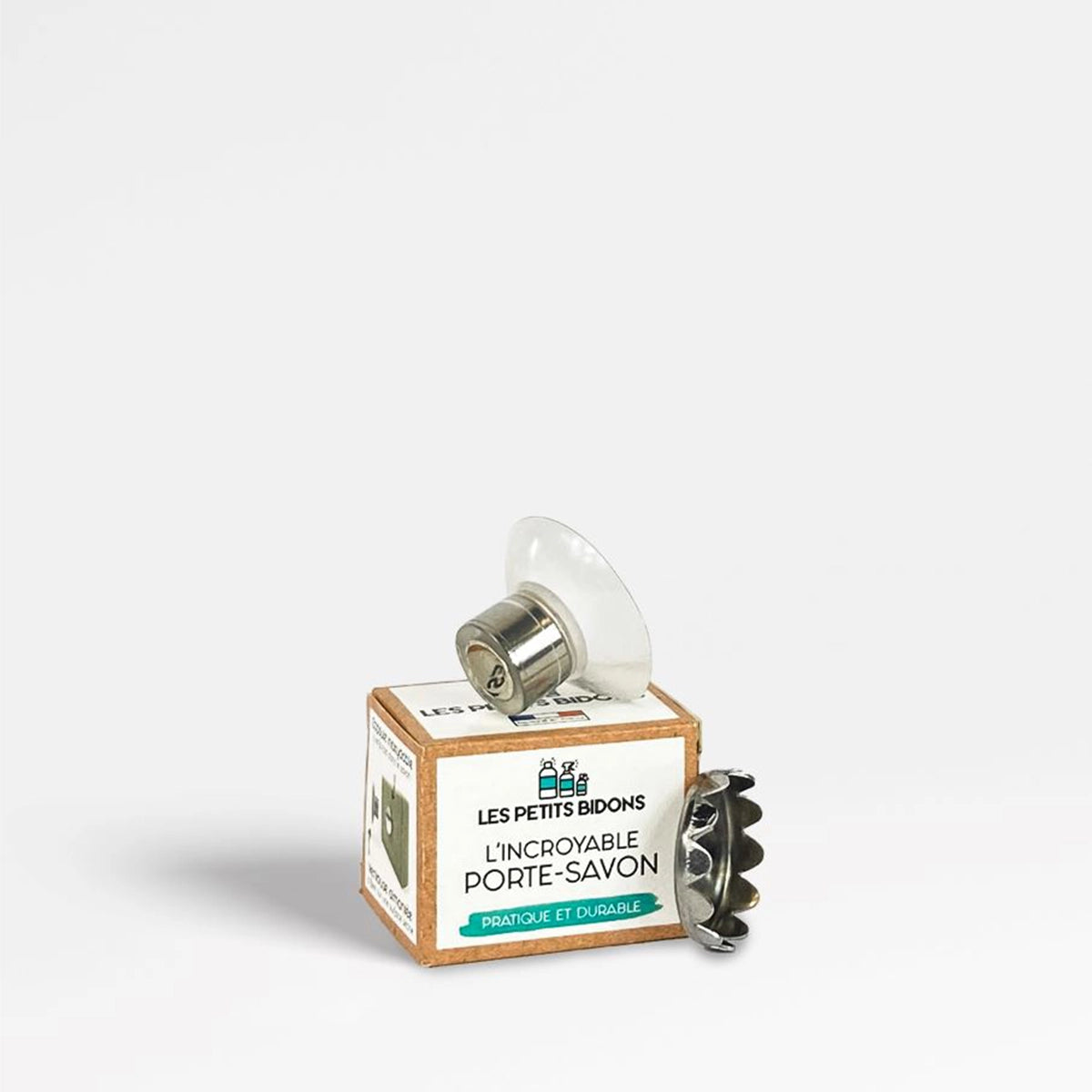 Porte-savon aimanté Les Petits Bidons – accessoire pratique et durable pour garder les savons solides au sec et les faire durer plus longtemps