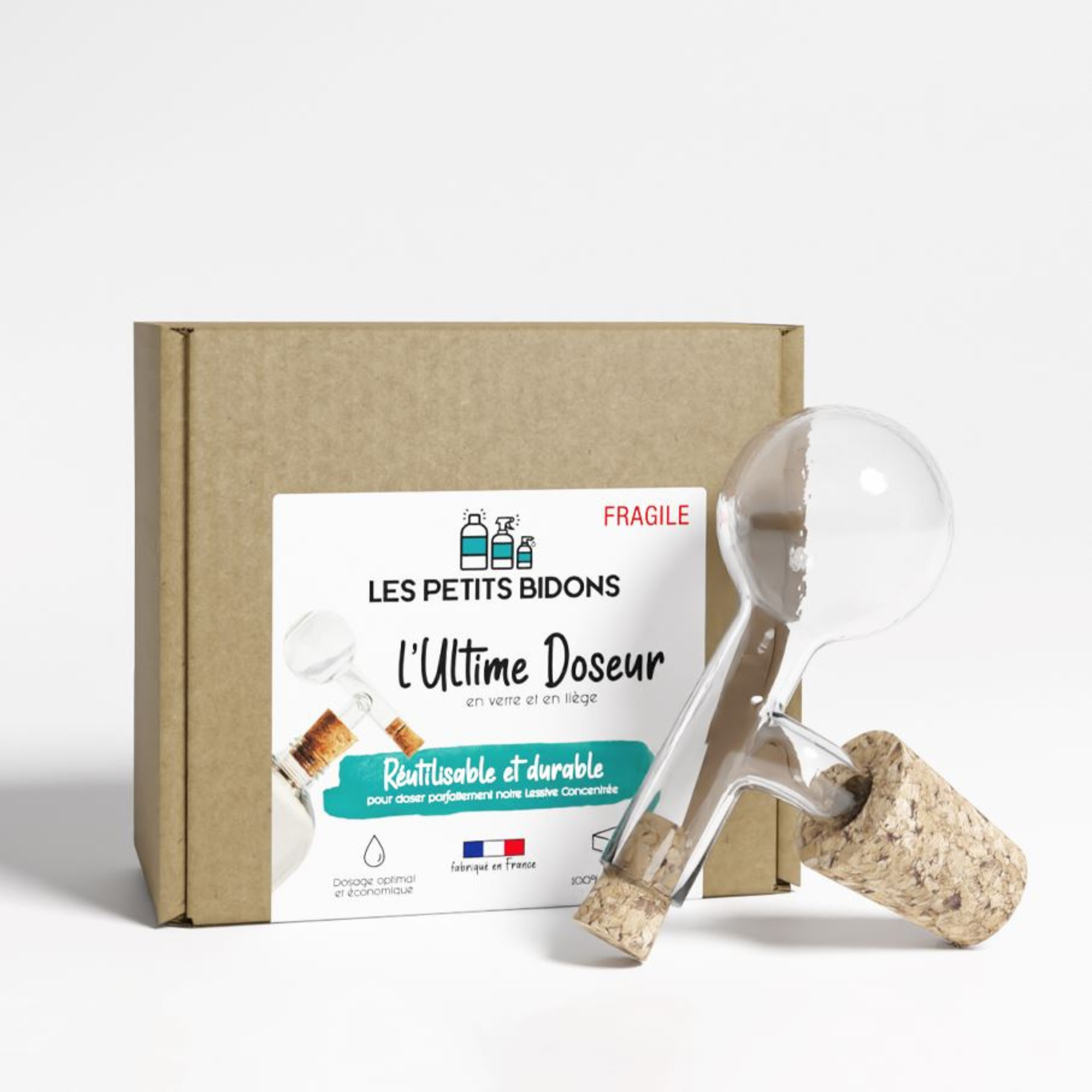 Ultime Doseur Les Petits Bidons – accessoire pratique pour mesurer la juste dose de lessive et économiser à chaque lavage