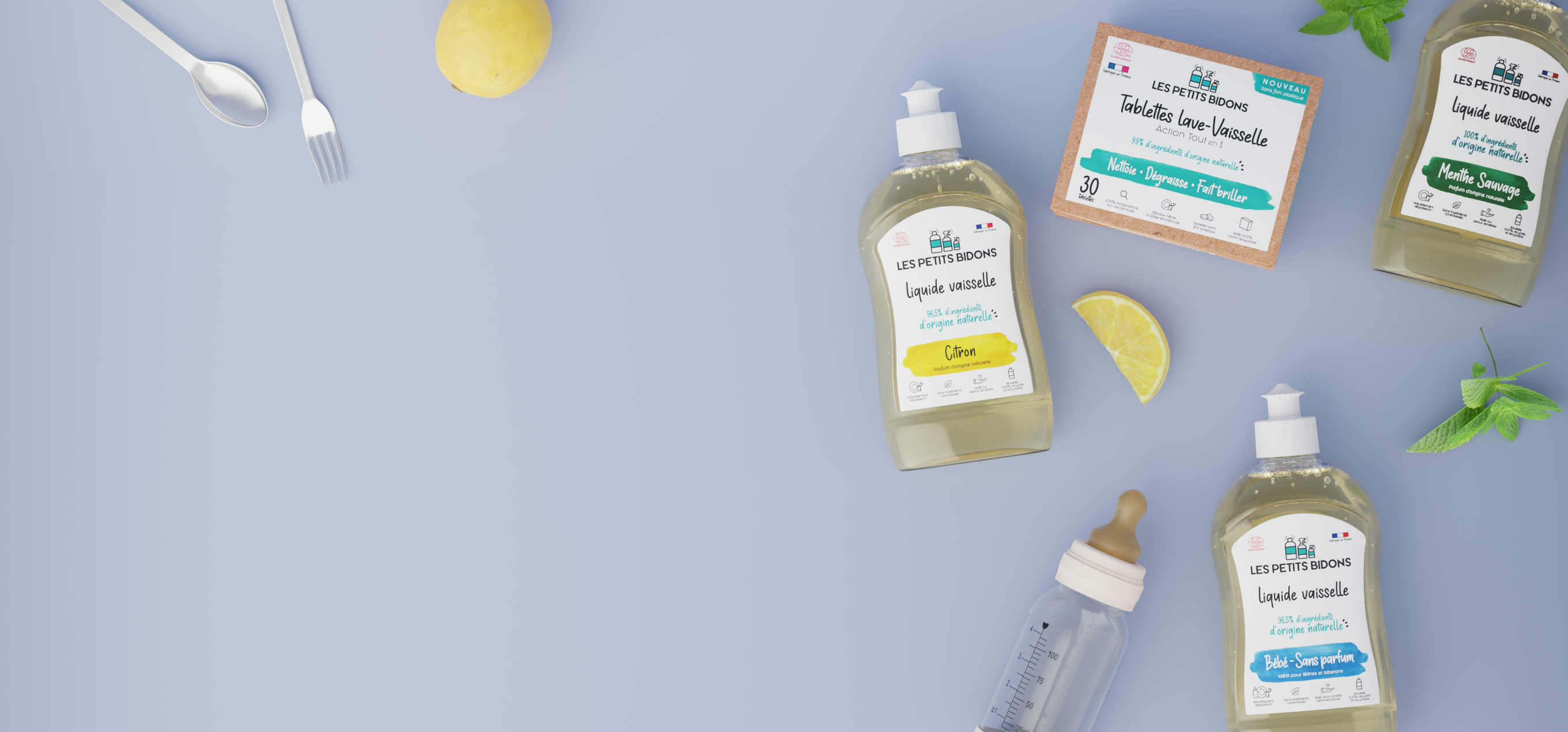 Les Petits Bidons – produits vaisselle naturels et écologiques