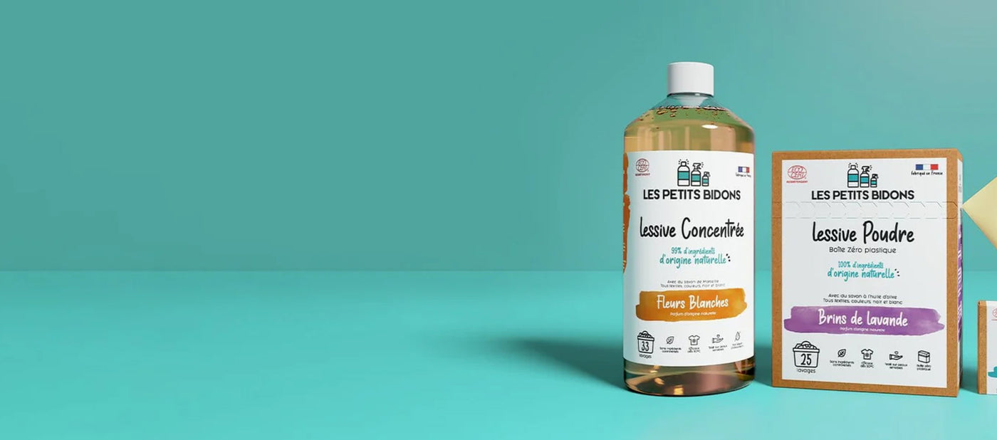 Gamme lessive naturelle et écologique - Les Petits Bidons
