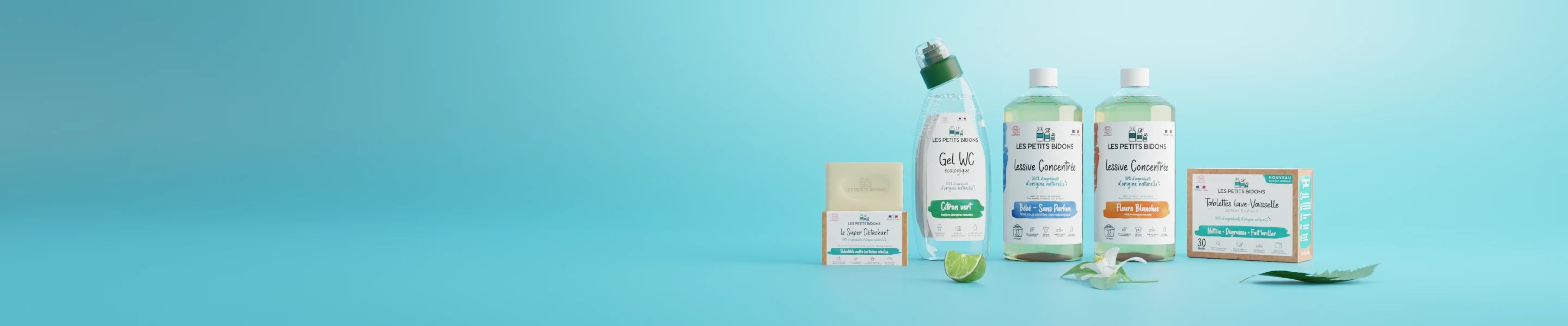 Les Petits Bidons – les produits naturels et écologiques préférés et best-sellers de nos clients