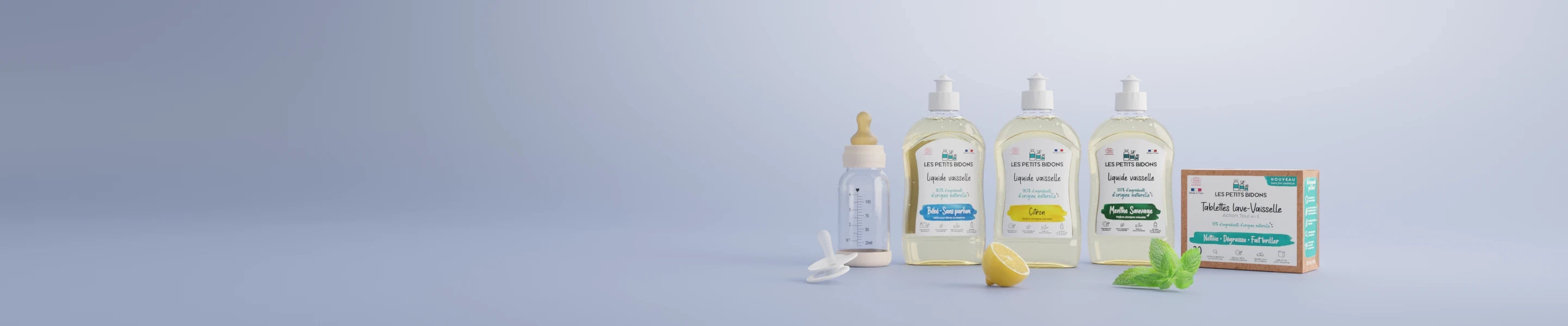 Les Petits Bidons – liquides vaisselle et tablettes lave-vaisselle naturels et écologiques