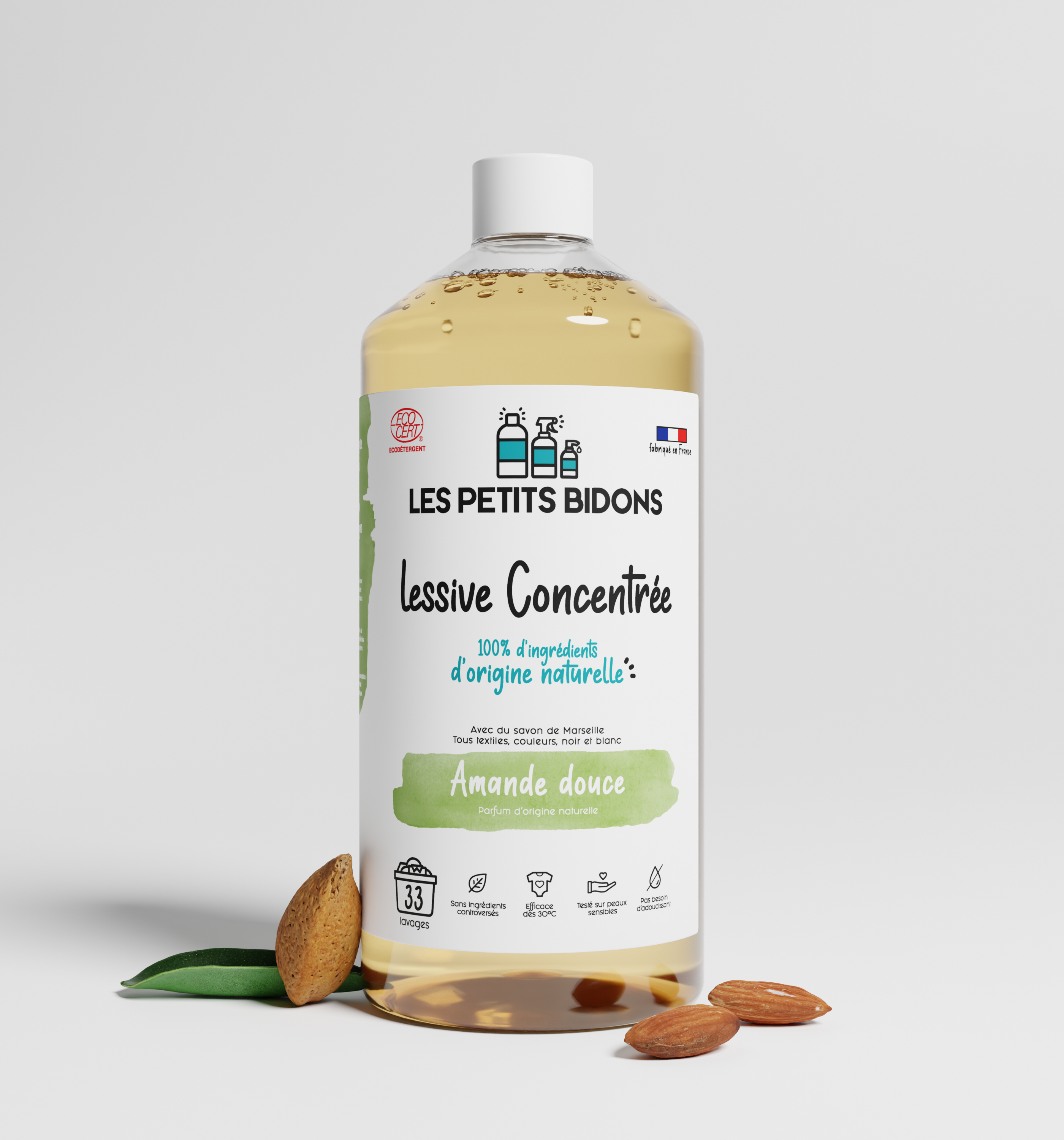 Lessive Concentrée 1L (33 lavages)