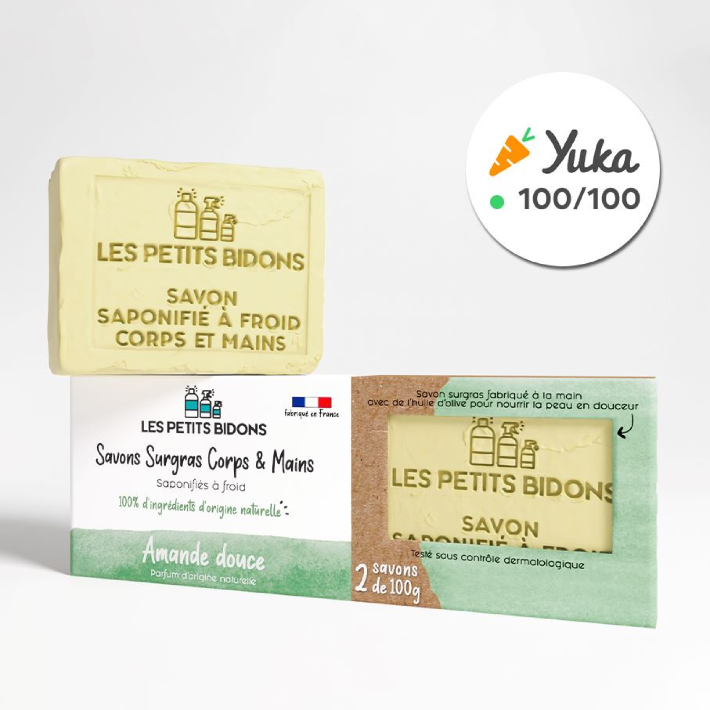 Savons Surgras Corps et Mains - Les Petits Bidons