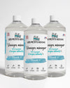 Lot de 3 Vinaigres Ménagers Multi-usages 14° 1L Vinaigre Les Petits Bidons