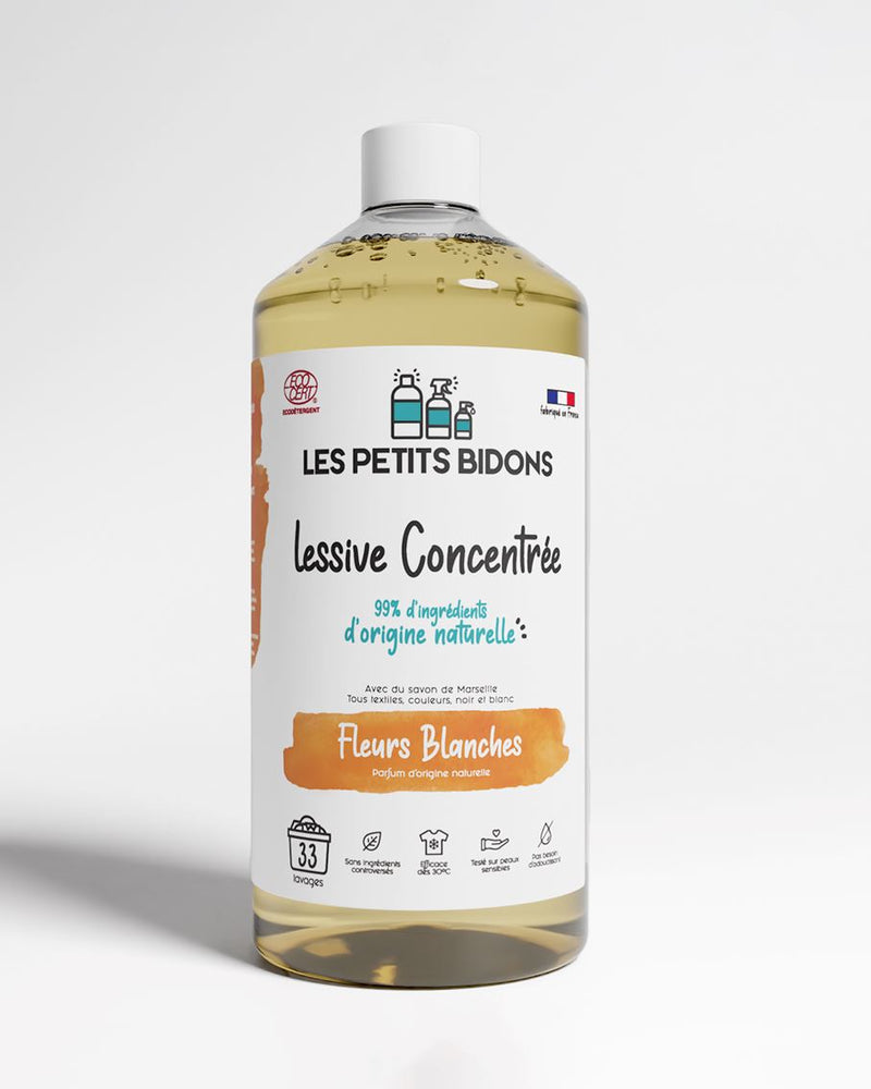 Lessive Liquide Concentrée Peau Sensible Ecocert Bio BIOVIE : Le