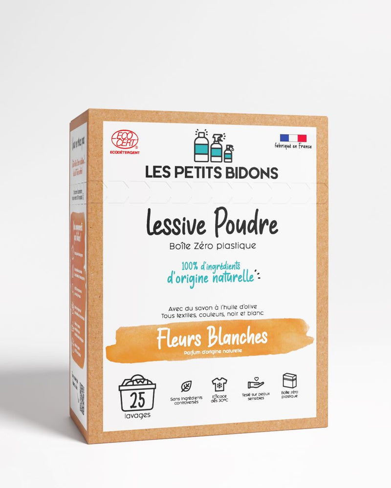 Kit Lessive en Poudre pour Linge Blanc