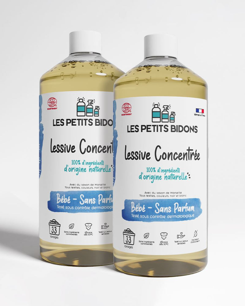 Lessive liquide bio sans parfum - 750 ml - Les Origines Végétales