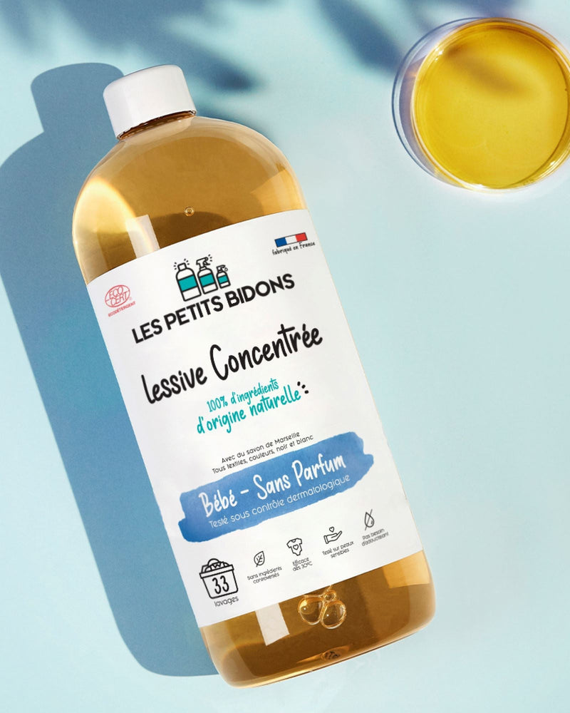 LOT DE 3 - LE CHAT Lessive liquide huiles essentielles 39 lavages